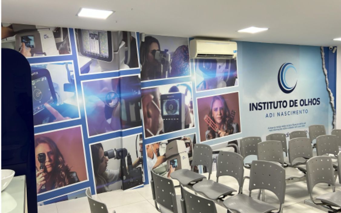 Adesivo de vinil impresso